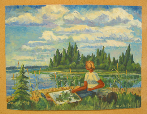 Emma Lake Painting